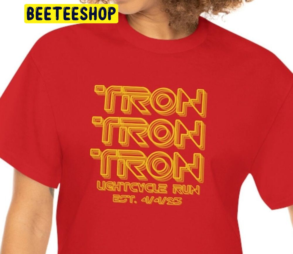 Art Tron Lightcycle Run Trending Unisex Shirt