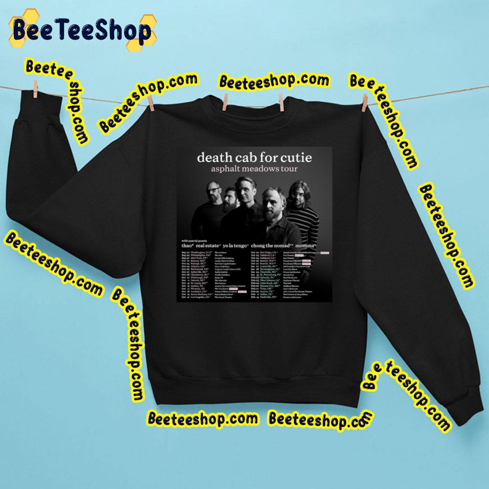 Asphalt Meadows Tour Death Cab For Cutie Trending Unisex Sweatshirt