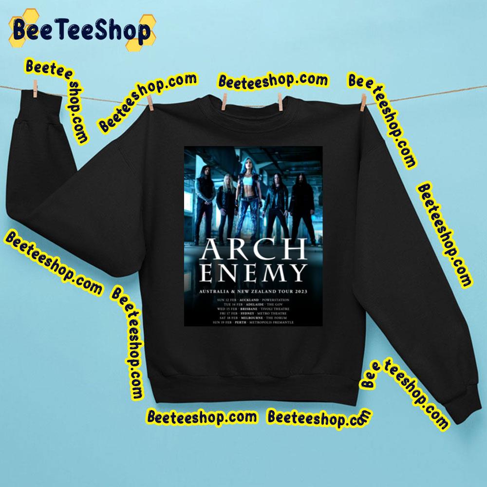 Australia And New Zealand Tour 2023 Arch Enemy Trending Unisex Shirt