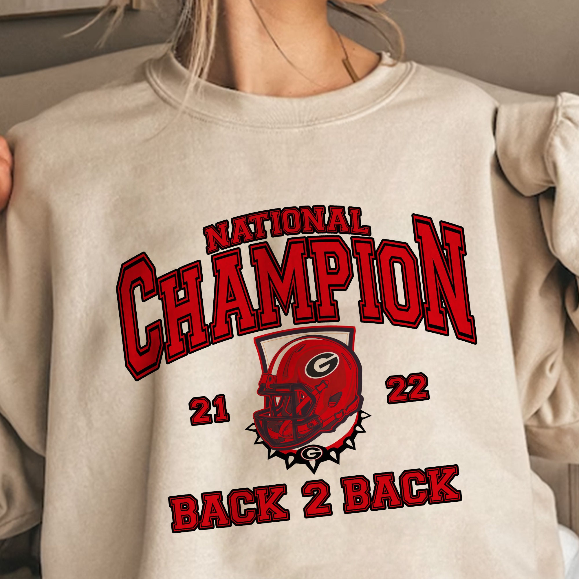 Back To Back National Champions Bulldogs 2022 To 2023 Trending Unisex Shirt