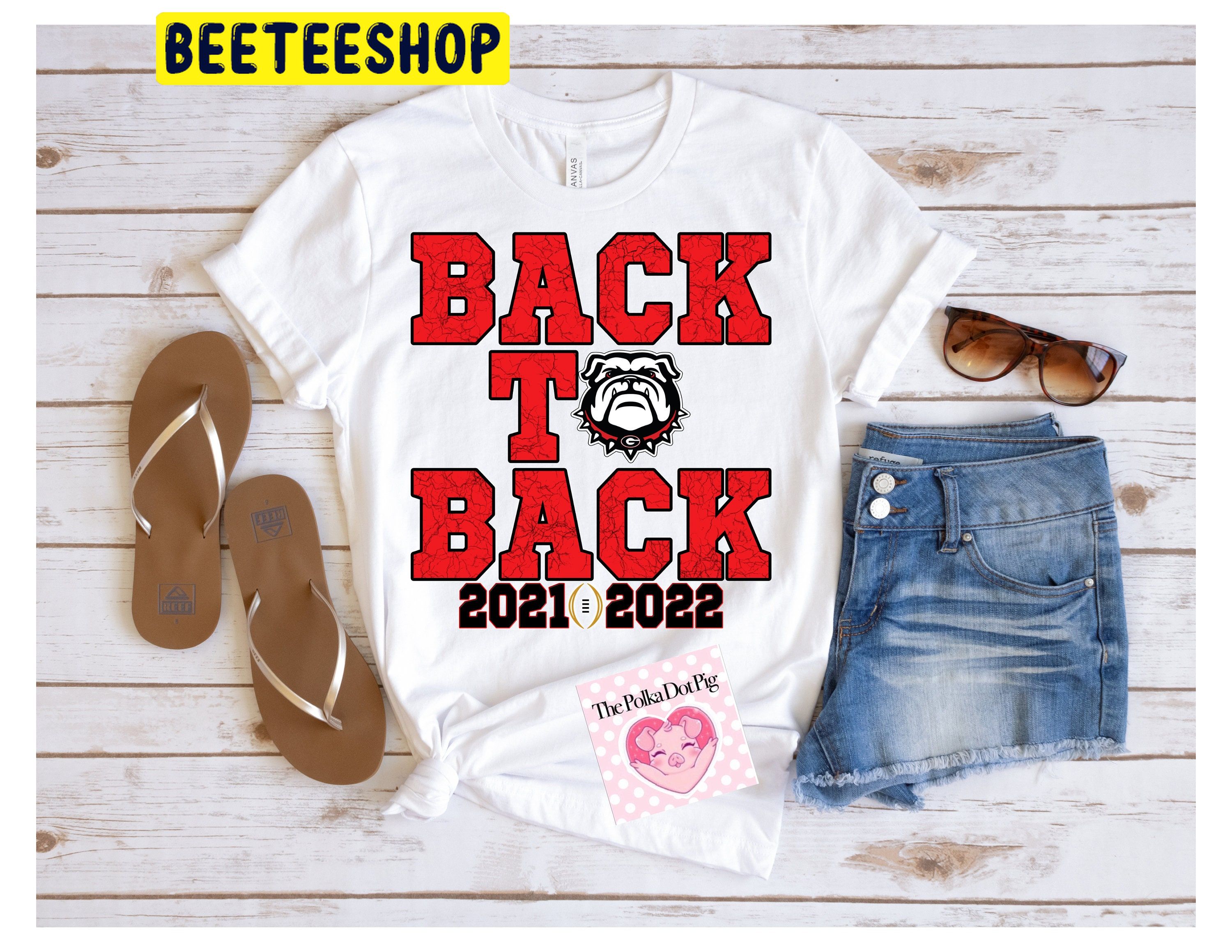 Back To Back Sec National Champions Championship 2021 2022 Georgia Football Bulldogs Atlanta Trending Unisex Shirt