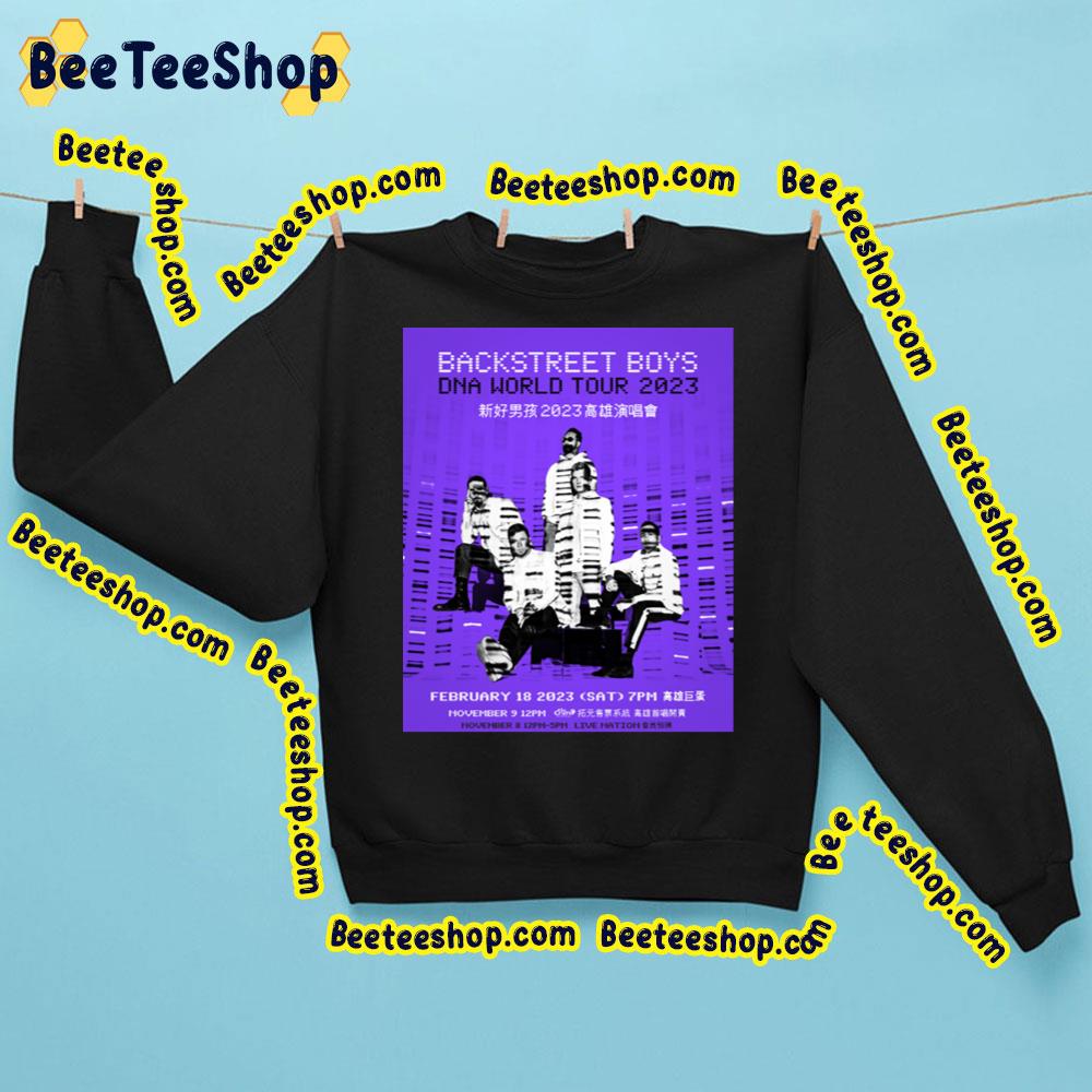 Backstreet Boys Dna World Tour 2023 Trending Unisex Sweatshirt