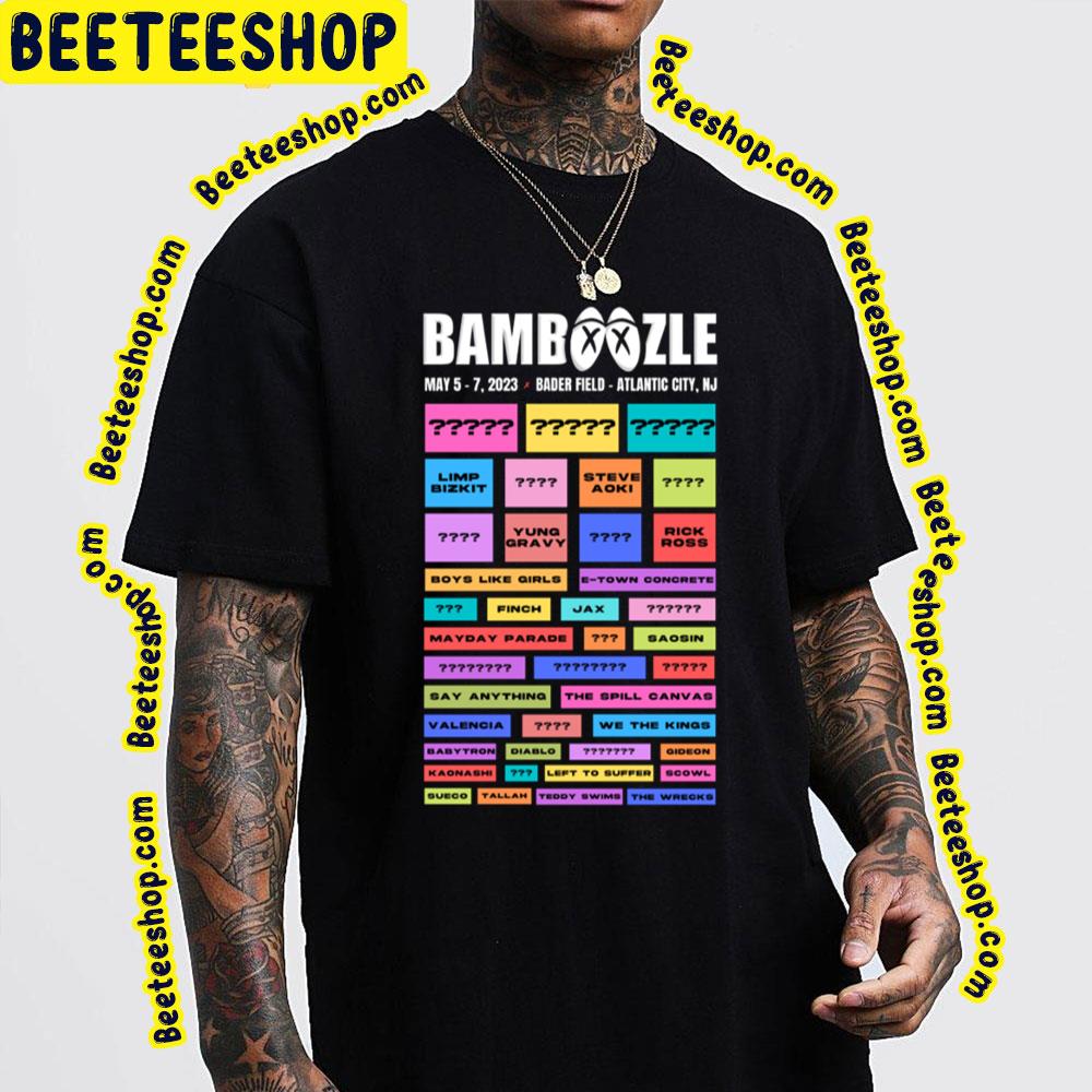 Bader Field Atlantic Bamboozle Festival 2023 Trending Unisex T-Shirt