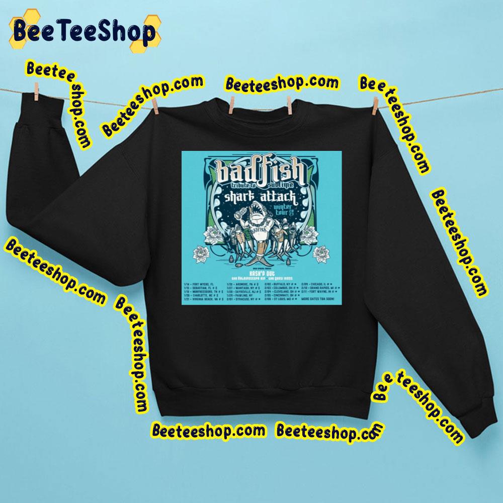 Badfish Winter Tour 2023 Dates Trending Unisex Sweatshirt