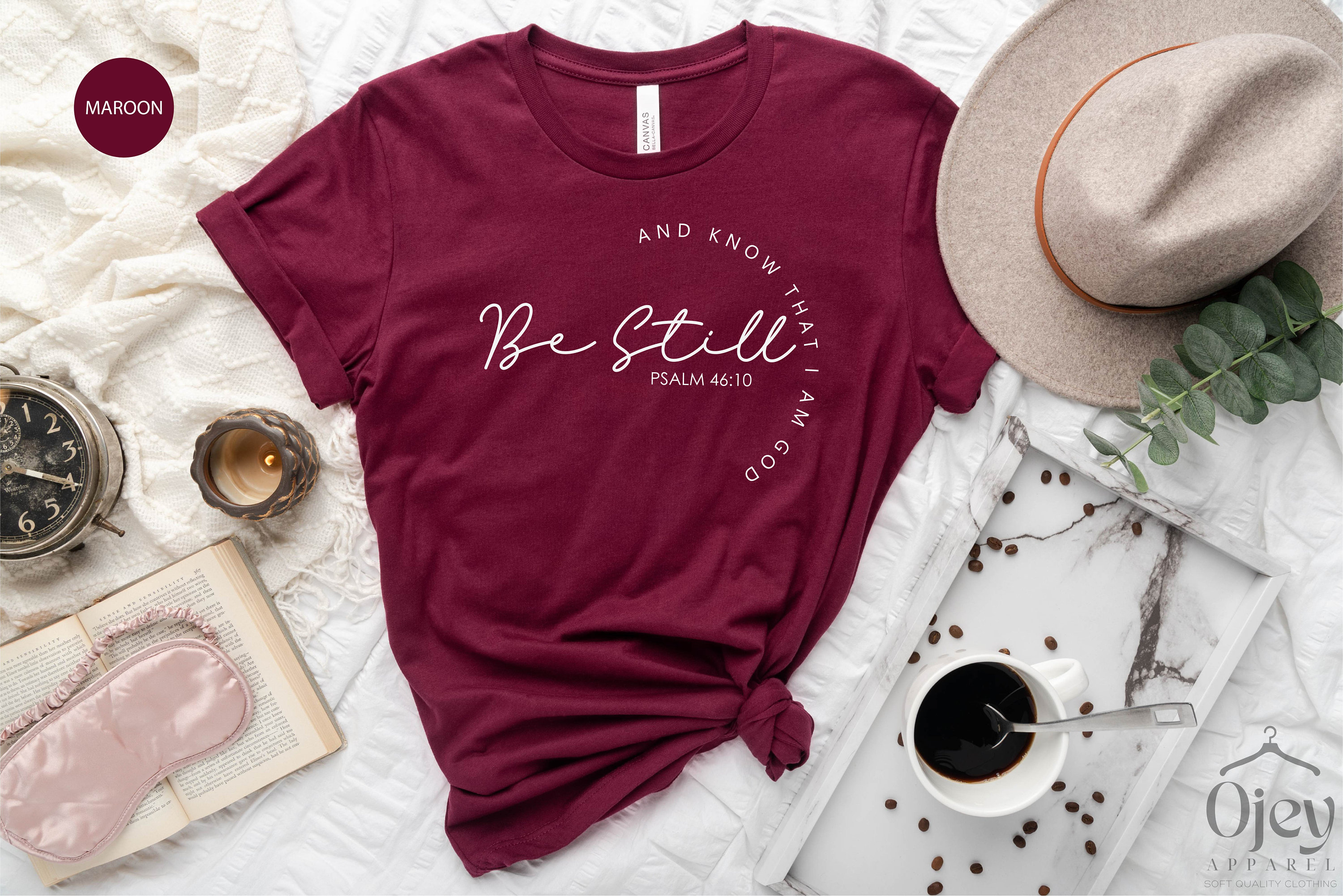 Be Still Shirt Psalm Christian Trending Unisex Shirt