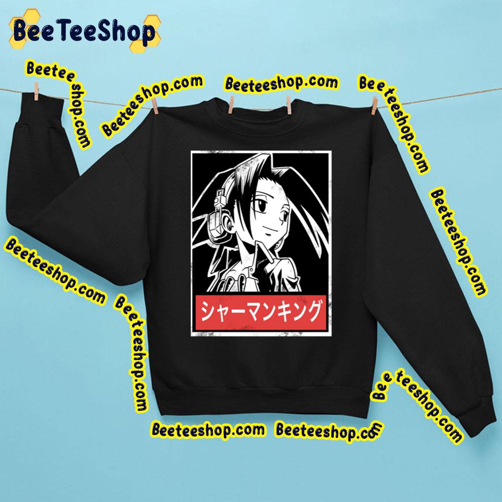 Black White Vintage Shaman King Trending Unisex Sweatshirt