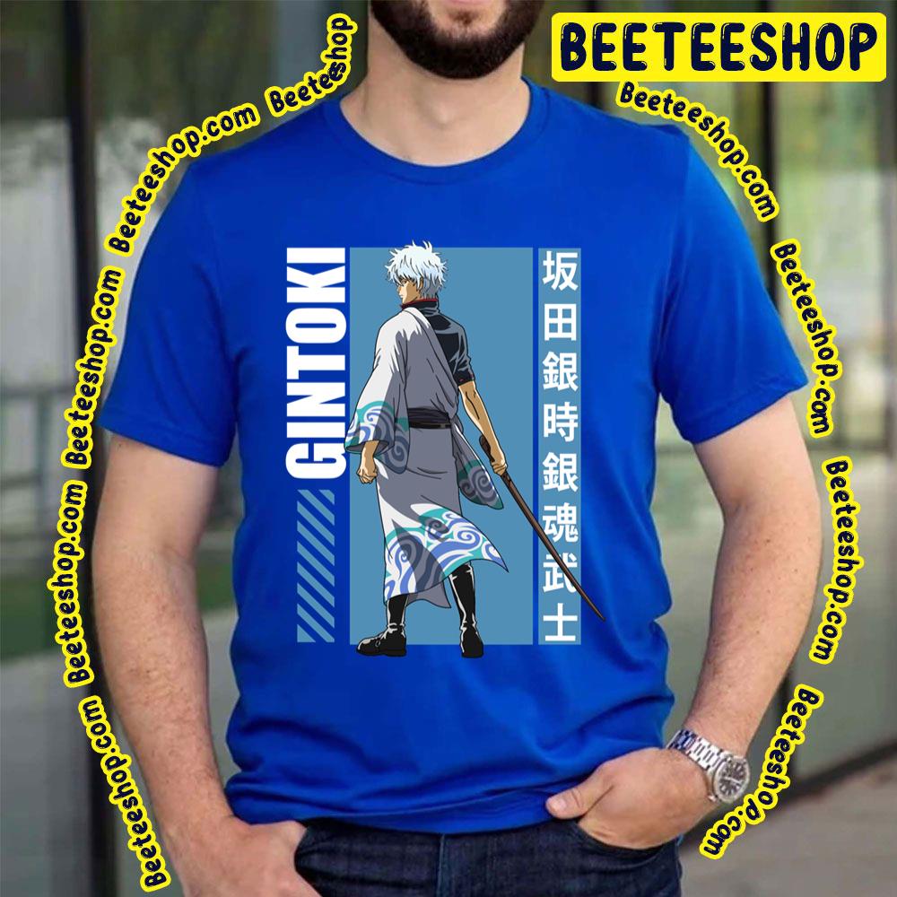 Blue Art Gintoki Sakata Gintama Trending Unisex T Shirt Beeteeshop 7321