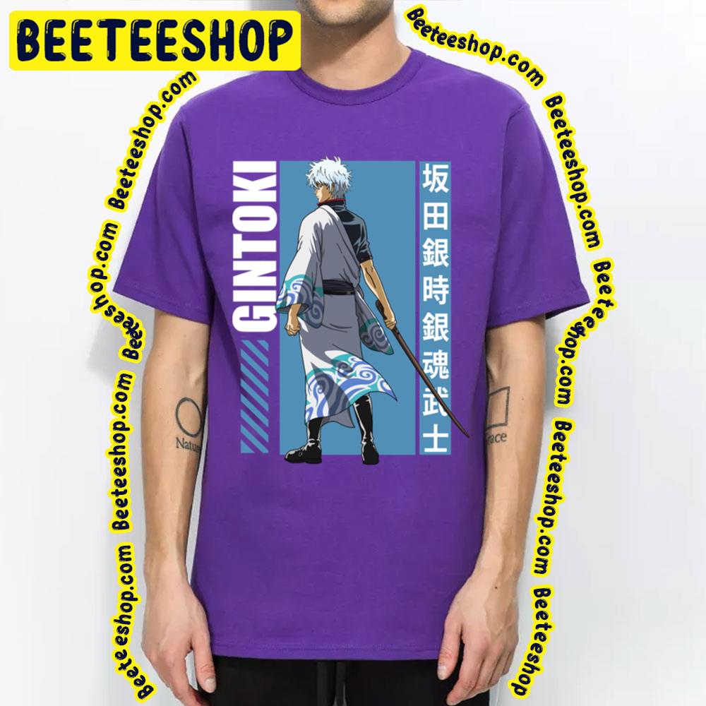 Blue Art Gintoki Sakata Gintama Trending Unisex T-Shirt