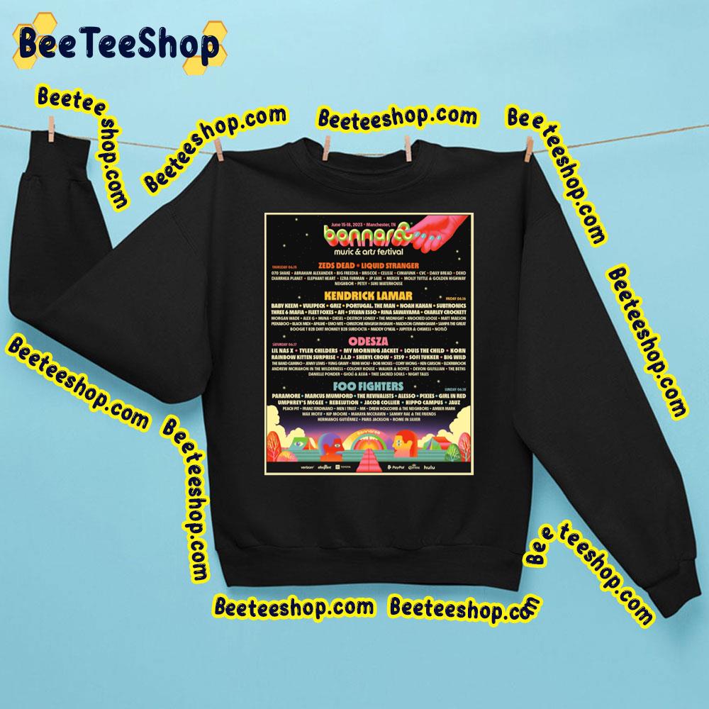 Bonnaroo Music And Art Festival 2023 Trending Unisex Sweatshirt