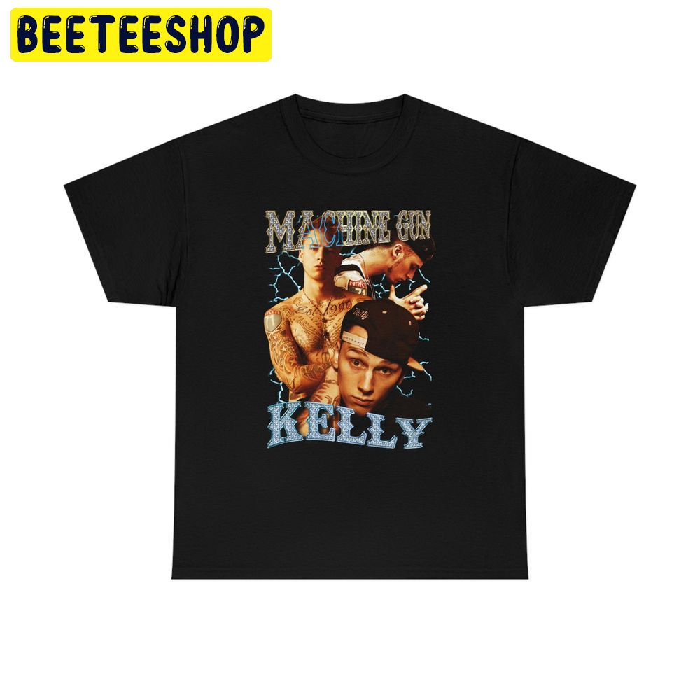 Bootleg Rap Tee Machine Gun Kelly Unisex Heavy Cotton Tee Trending Unisex Shirt