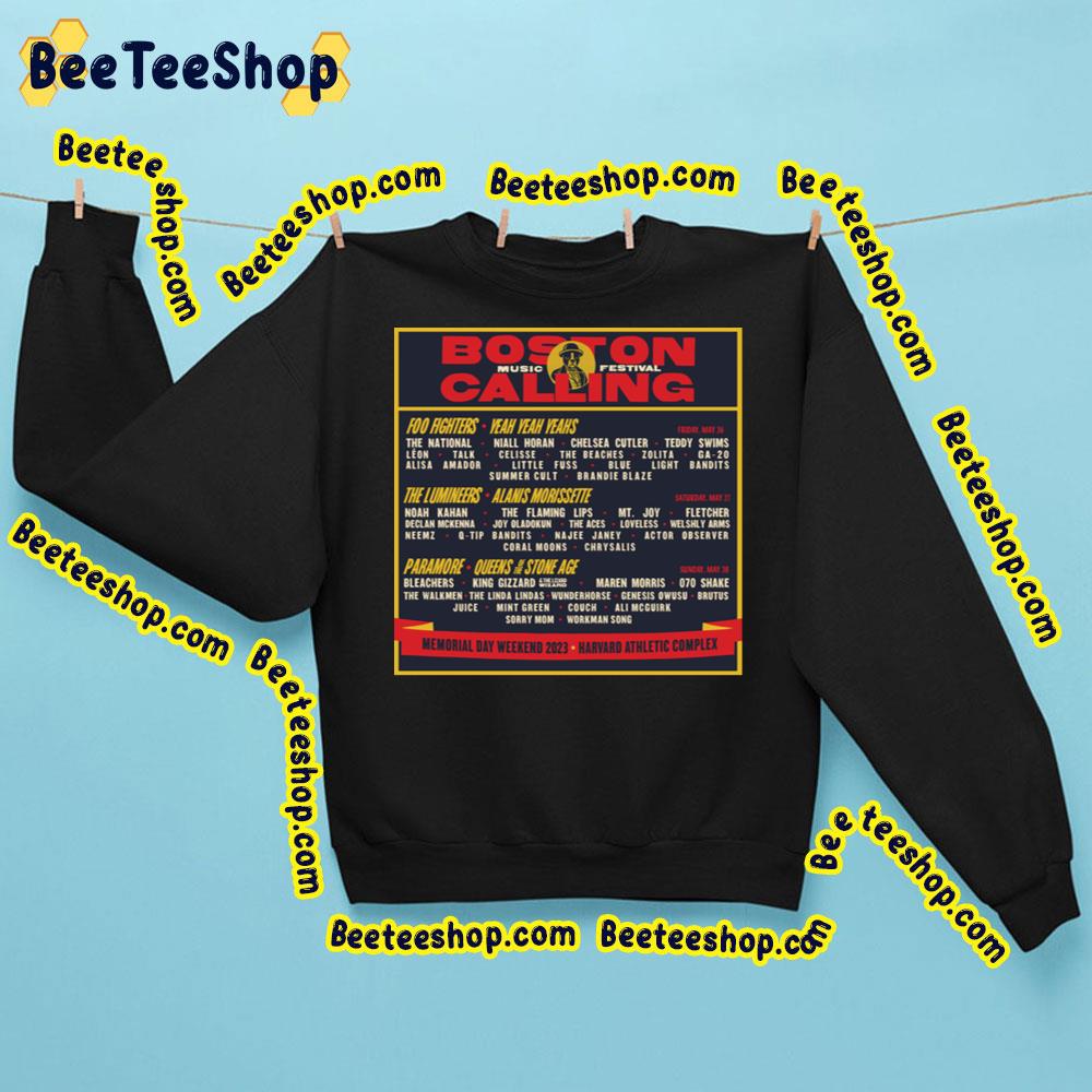 Boston Calling Music Festival 2023 Trending Unisex Sweatshirt