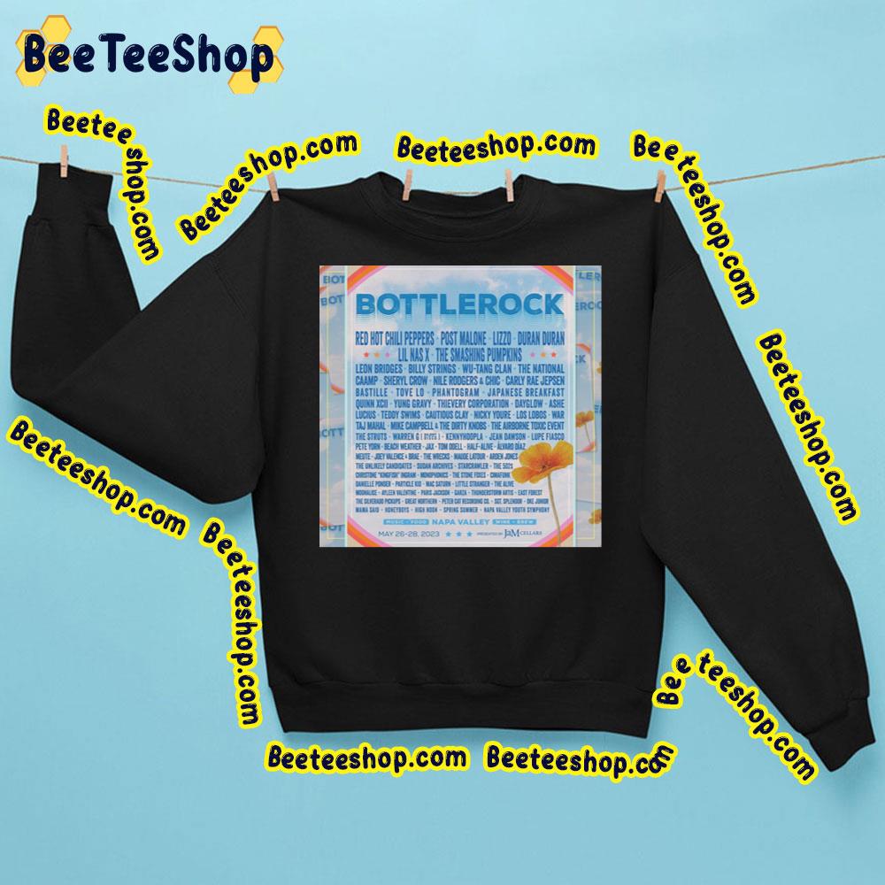 Bottlerock Napa Valley 2023 Trending Unisex Sweatshirt