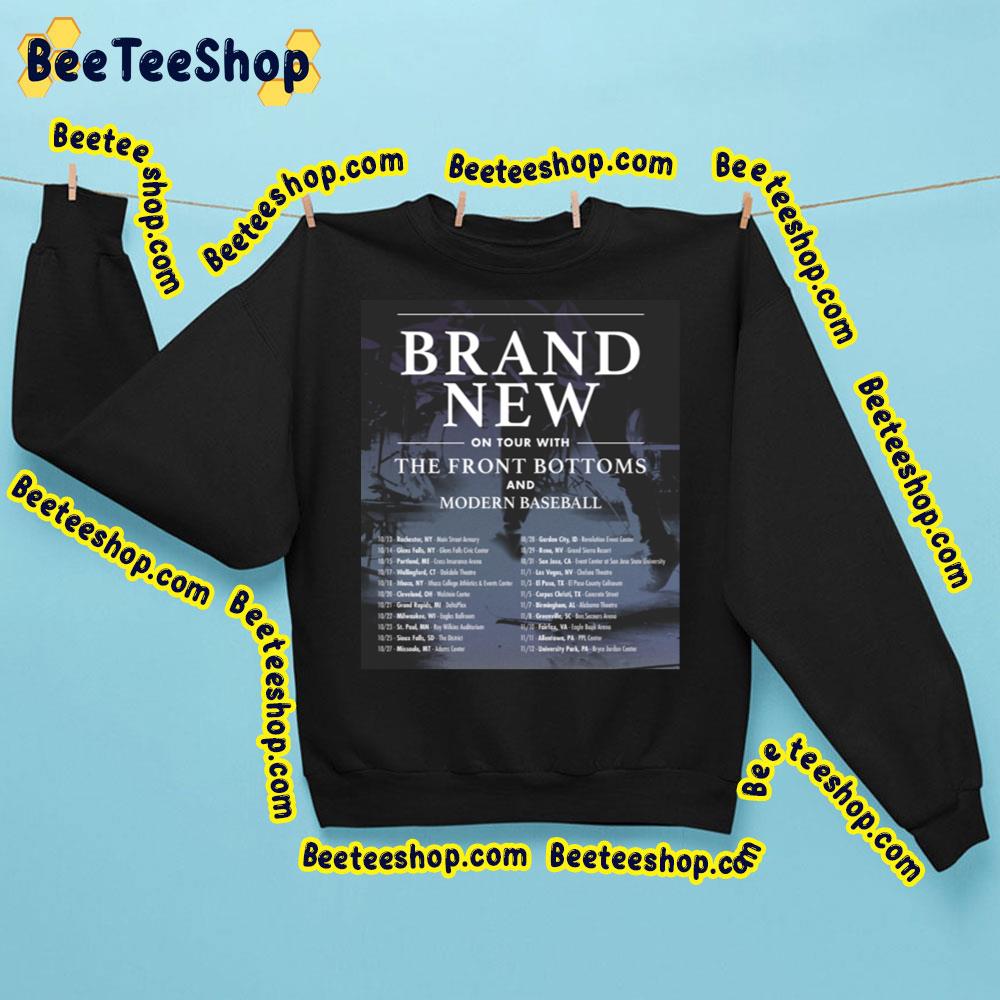 Brand New On Tour With The Avett Brothers And Mordern Baseball Trending Unisex Sweatshirt