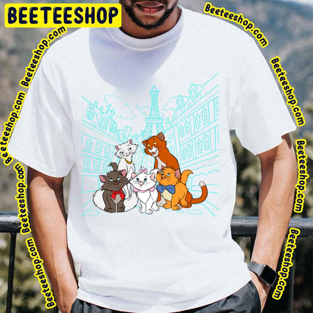 Cartoon The Aristocats Trending Unisex T-Shirt