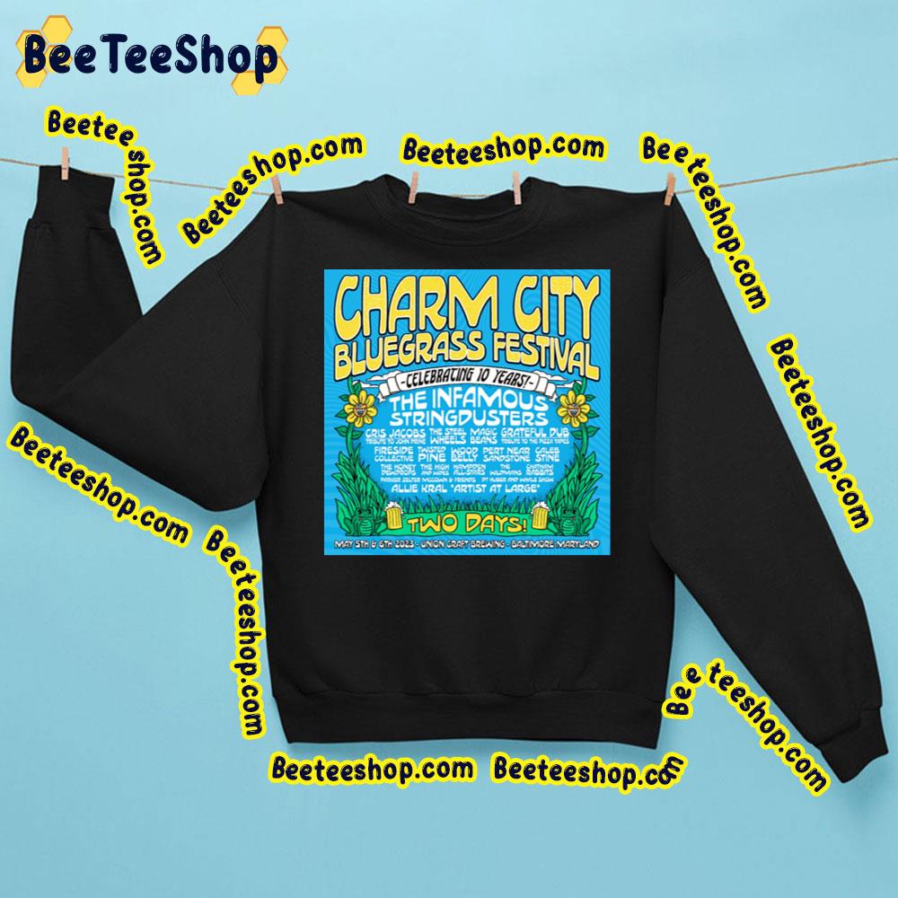 Charm City Bluegrass Festival 2023 Trending Unisex Shirt