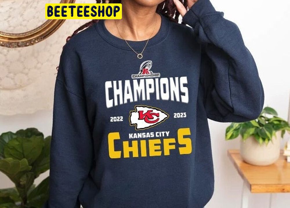 Chiefs Afc Champions 2023 Kansas City Patrick Mahomes Super Bowl Lvii Football Trending Unisex Shirt