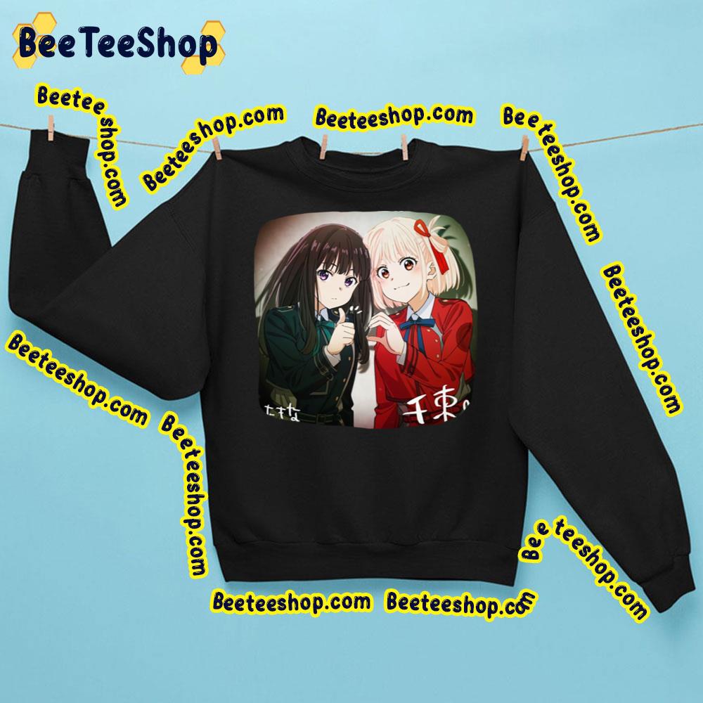 Chisato & Takina From Lycoris Recoil Trending Unisex Sweatshirt