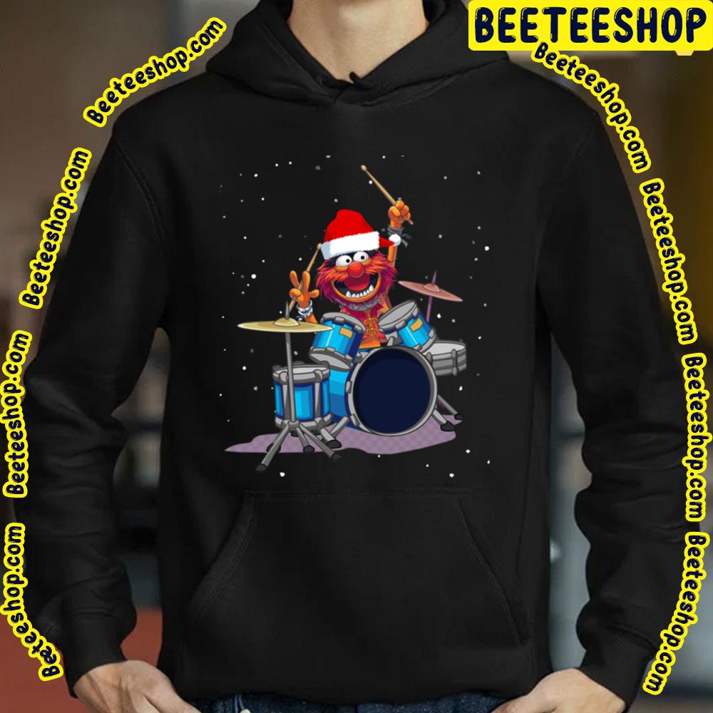 Christmas Muppet Animal Drummer Trending Unisex T-Shirt - Beeteeshop