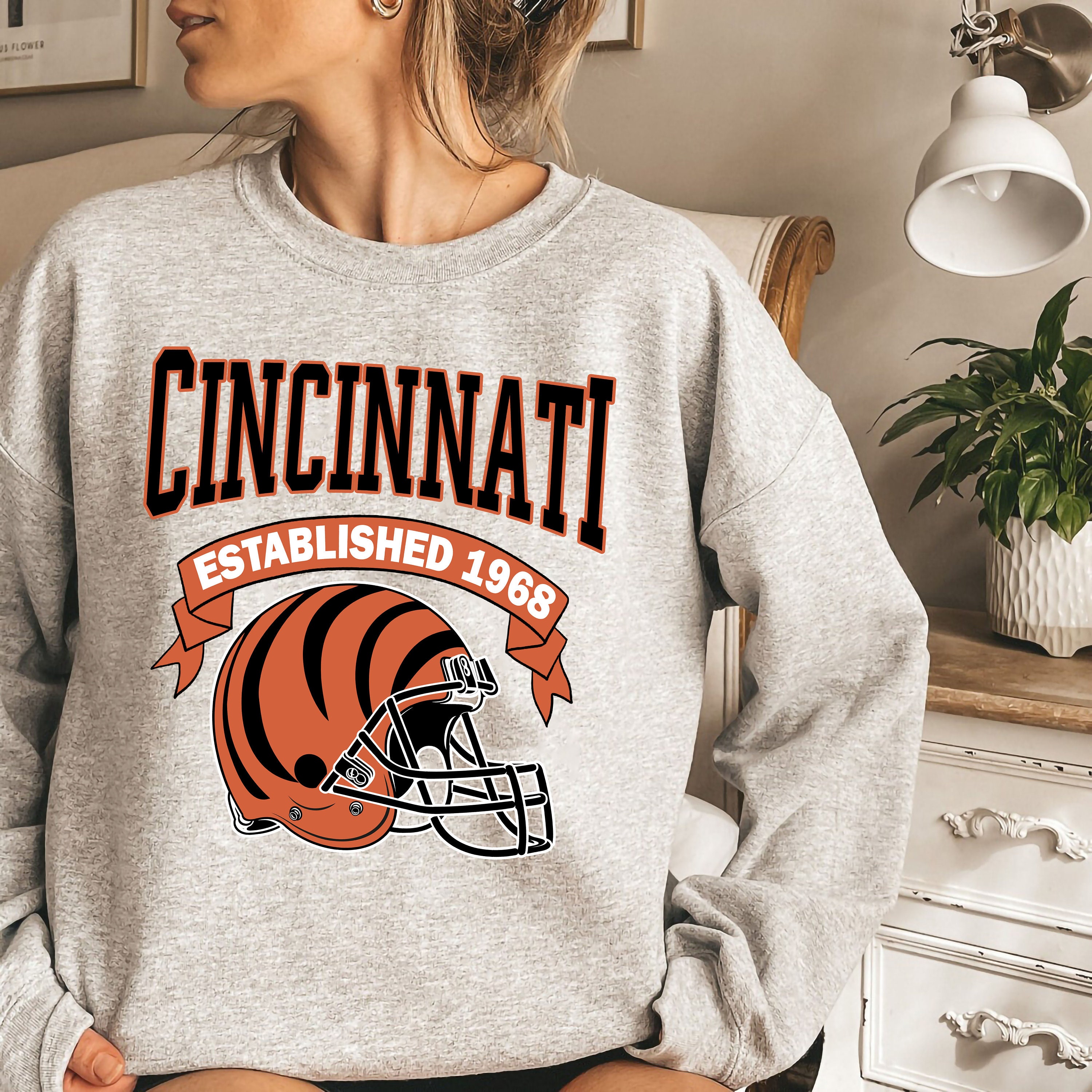 Cincinnati Bengals Vintage Style Go Bengals 2022 Football Trending Unisex Shirt