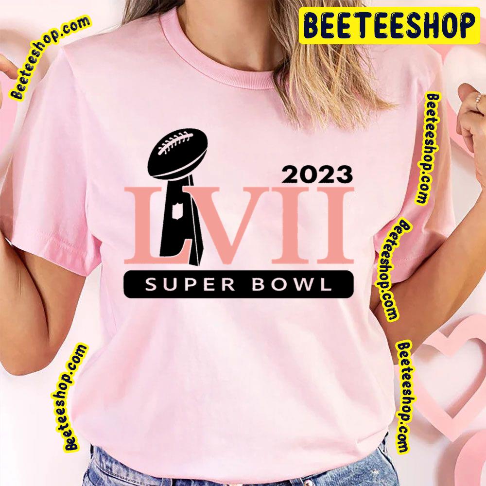 Clipart Sports Superbowl 57 Football Lvii Trending Unisex Shirt