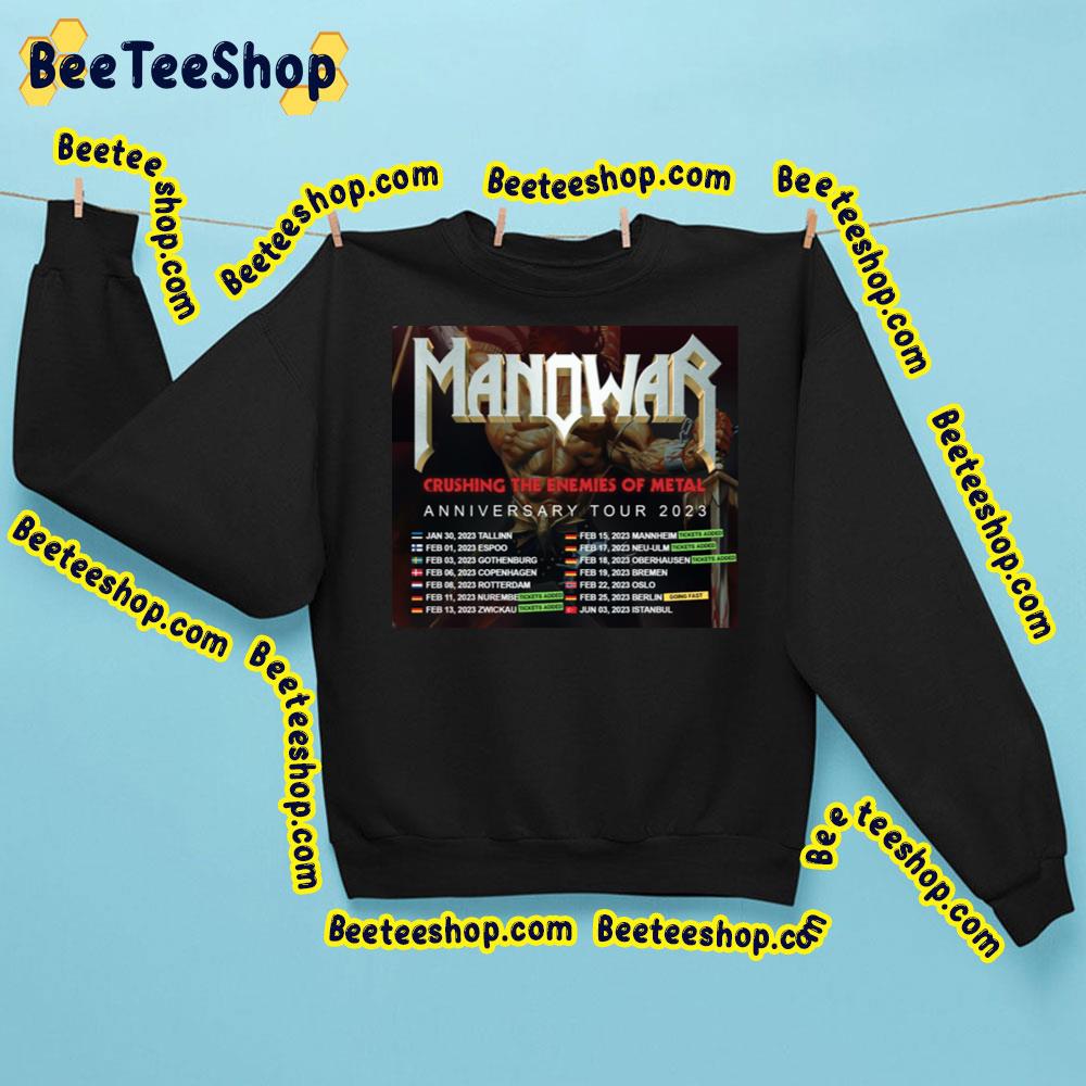 Crushing The Enemies Of Metal Manowar 2023 Trending Unisex Sweatshirt