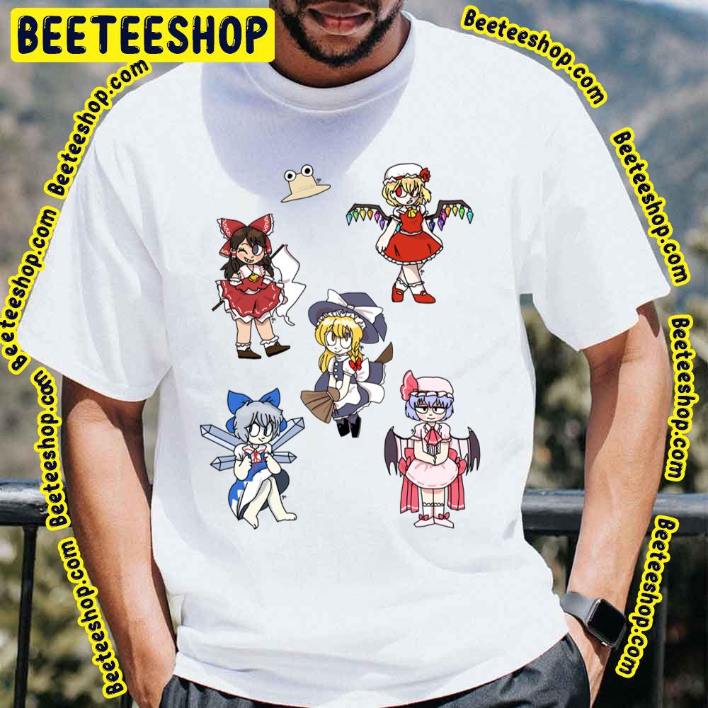 Cute Characters Touhou Trending Unisex T-Shirt