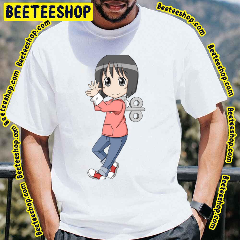 Cute Yuuko Robot Aioi Sakomoto Cat Nichijou Trending Unisex T-Shirt