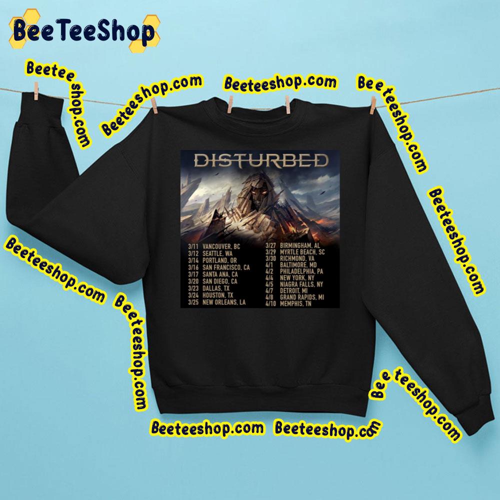 Disturbed Are Touring 2016 Trending Unisex Sweatshirt