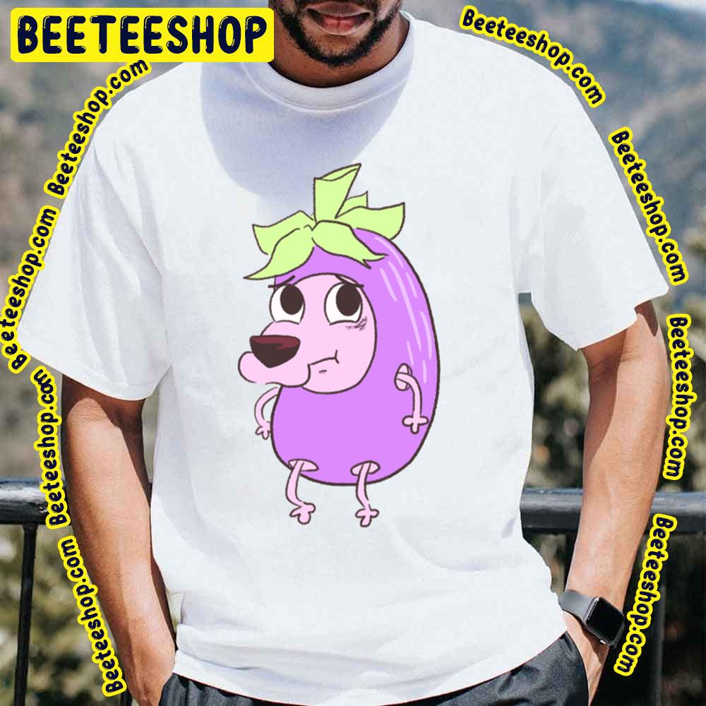 Eggplant Courage The Cowardly Dog Trending Unisex T-Shirt