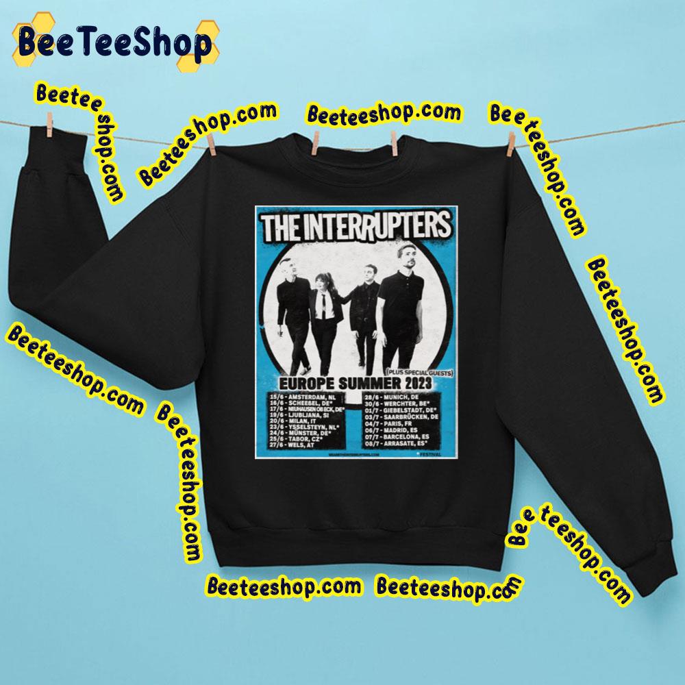 Europe Summer 2023 The Interrupters Trending Unisex Sweatshirt