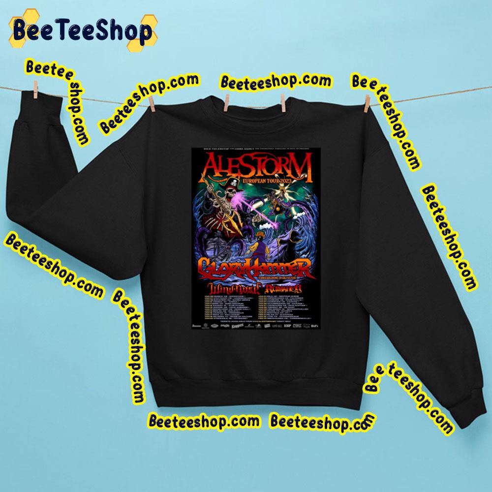 European Tour 2023 Alestorm Dates Trending Unisex Sweatshirt