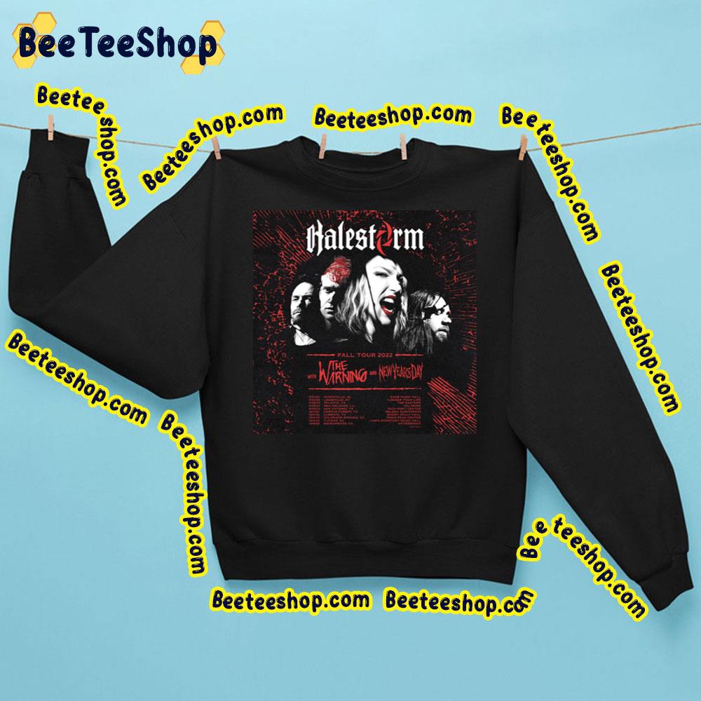 Fall Tour 2022 Halestorm Trending Unisex Sweatshirt