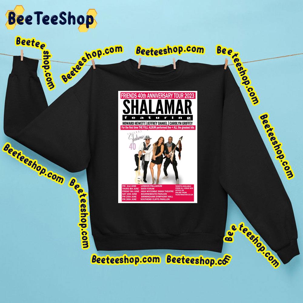 Firends 40th Anniversary Tour 2023 Shalamart Trending Unisex Sweatshirt