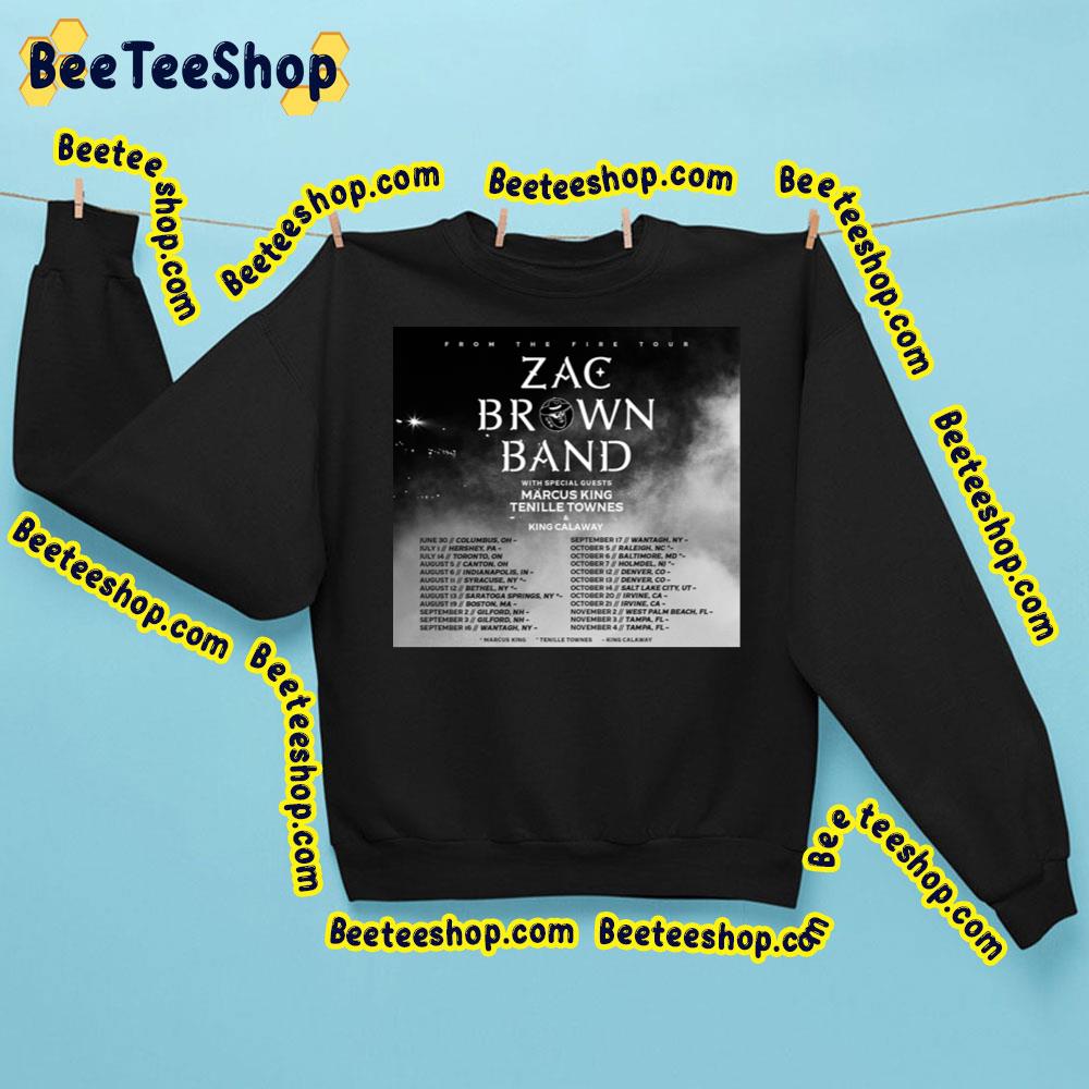 From The Fire Tour Zac Brown Band Trending Unisex Sweatshirt