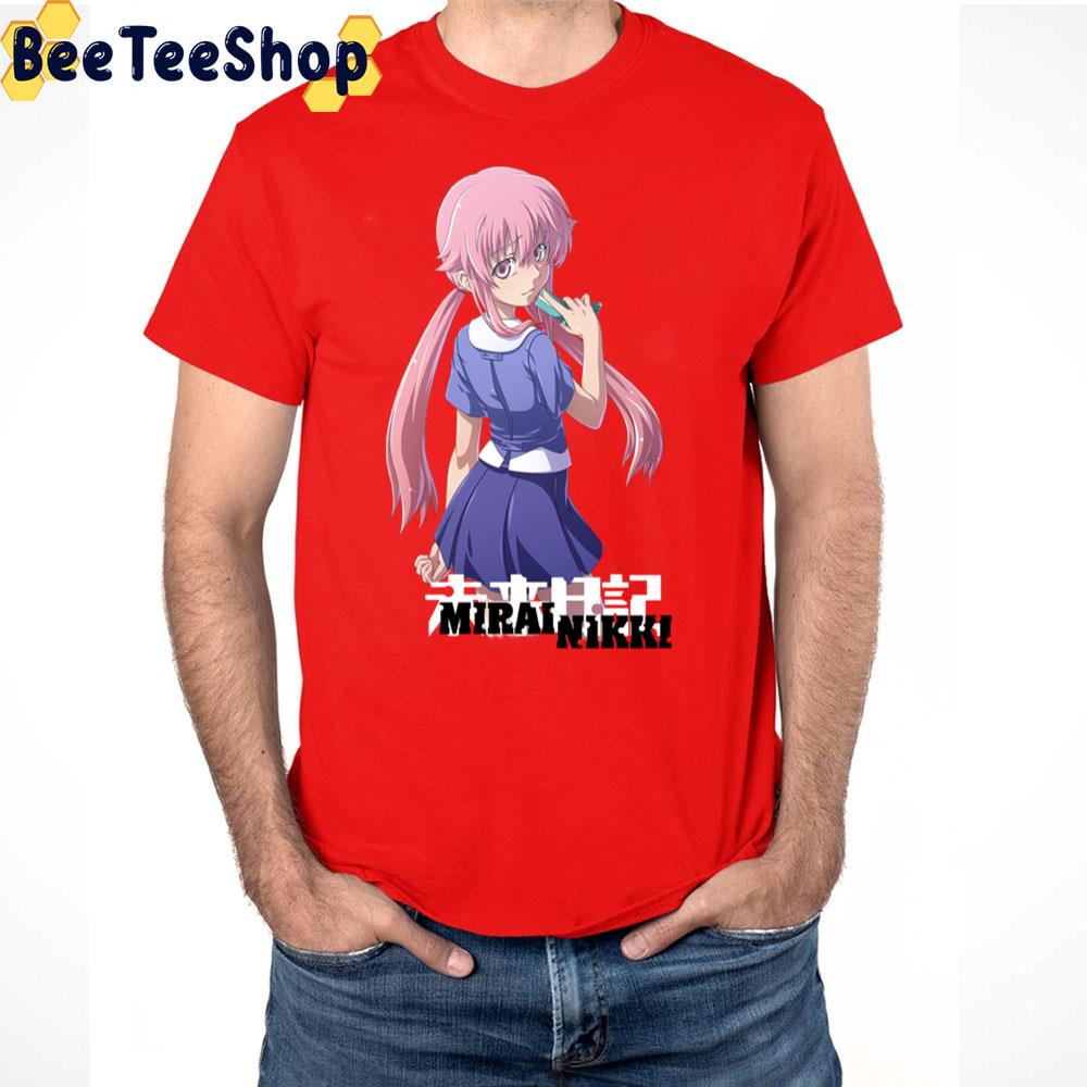 Gasai Yuno Future Diary Cute Girl Trending Unisex Shirt