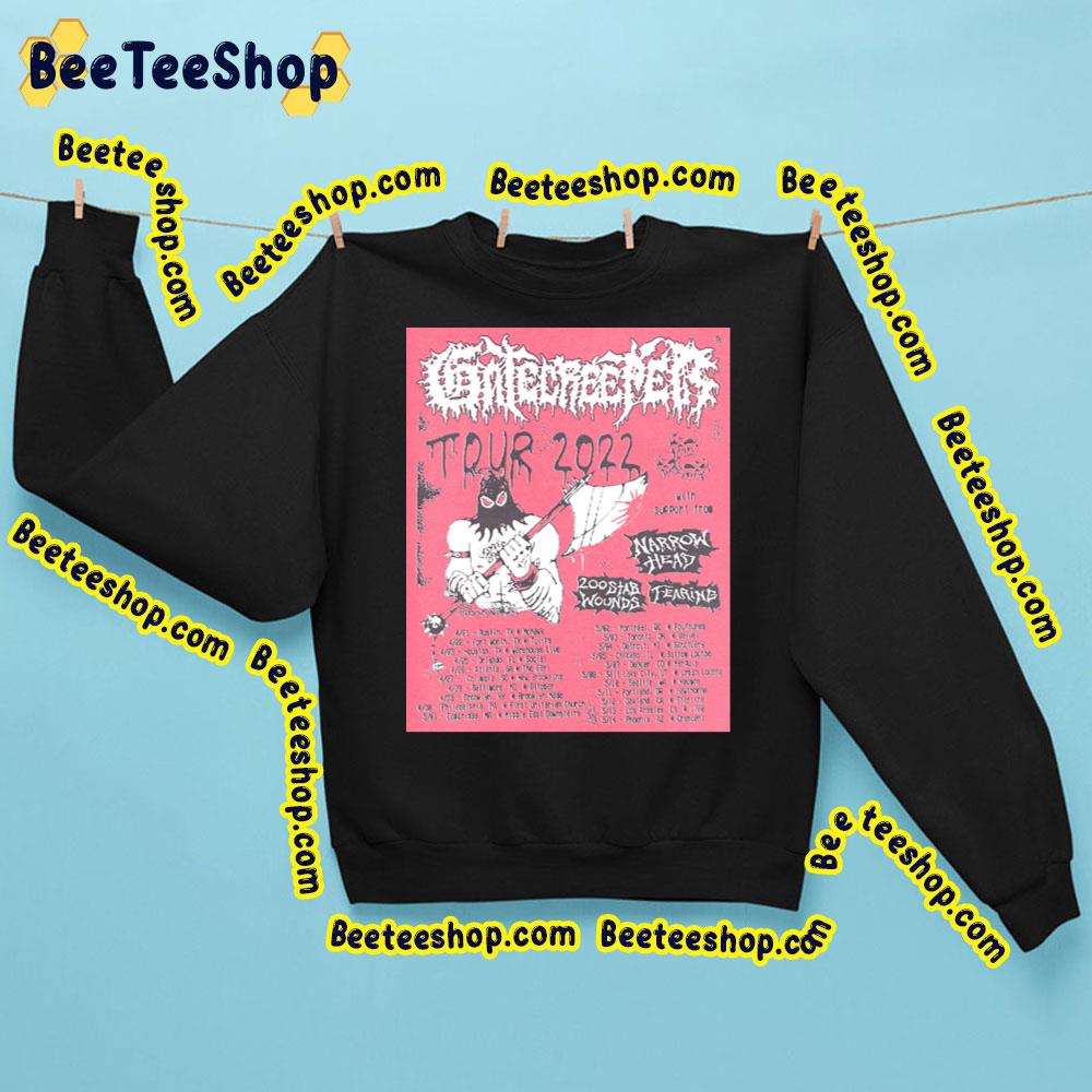 Gatecreeper Tour 2022 Dates Trending Unisex Shirt