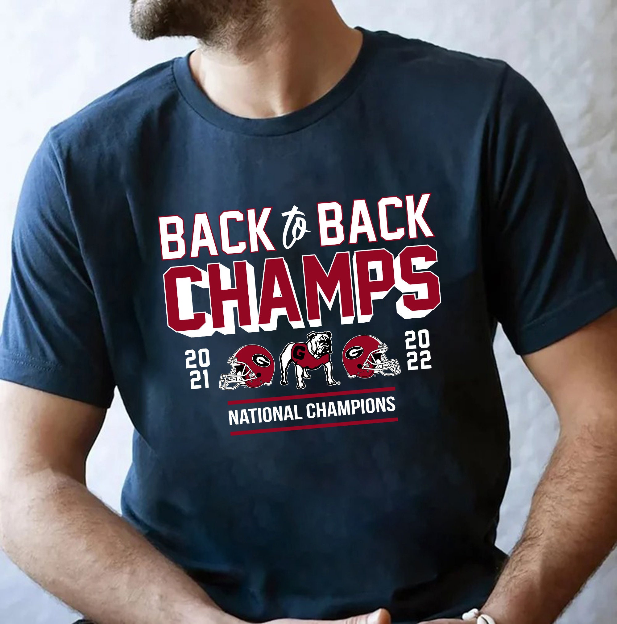 Georgia Champs Back To Back Champs 2021 2022 Trending Unisex Shirt ...