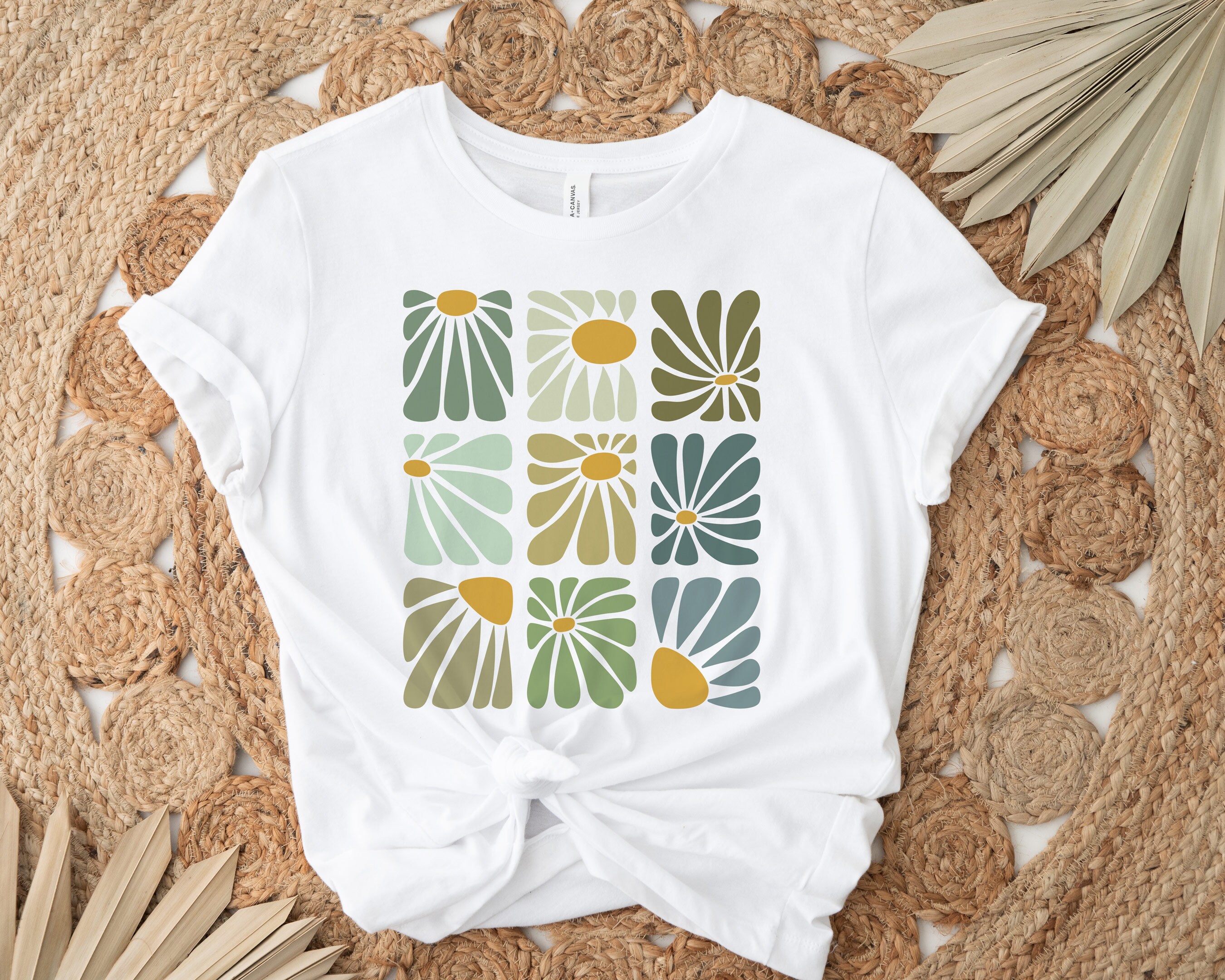 Green Flower Floral Green Trending Unisex Shirt