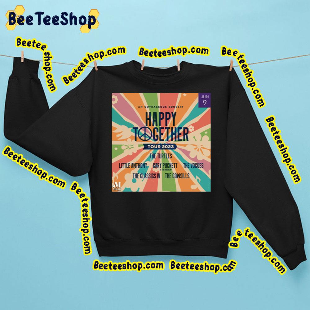Happy Together Tour 2023 Trending Unisex Sweatshirt
