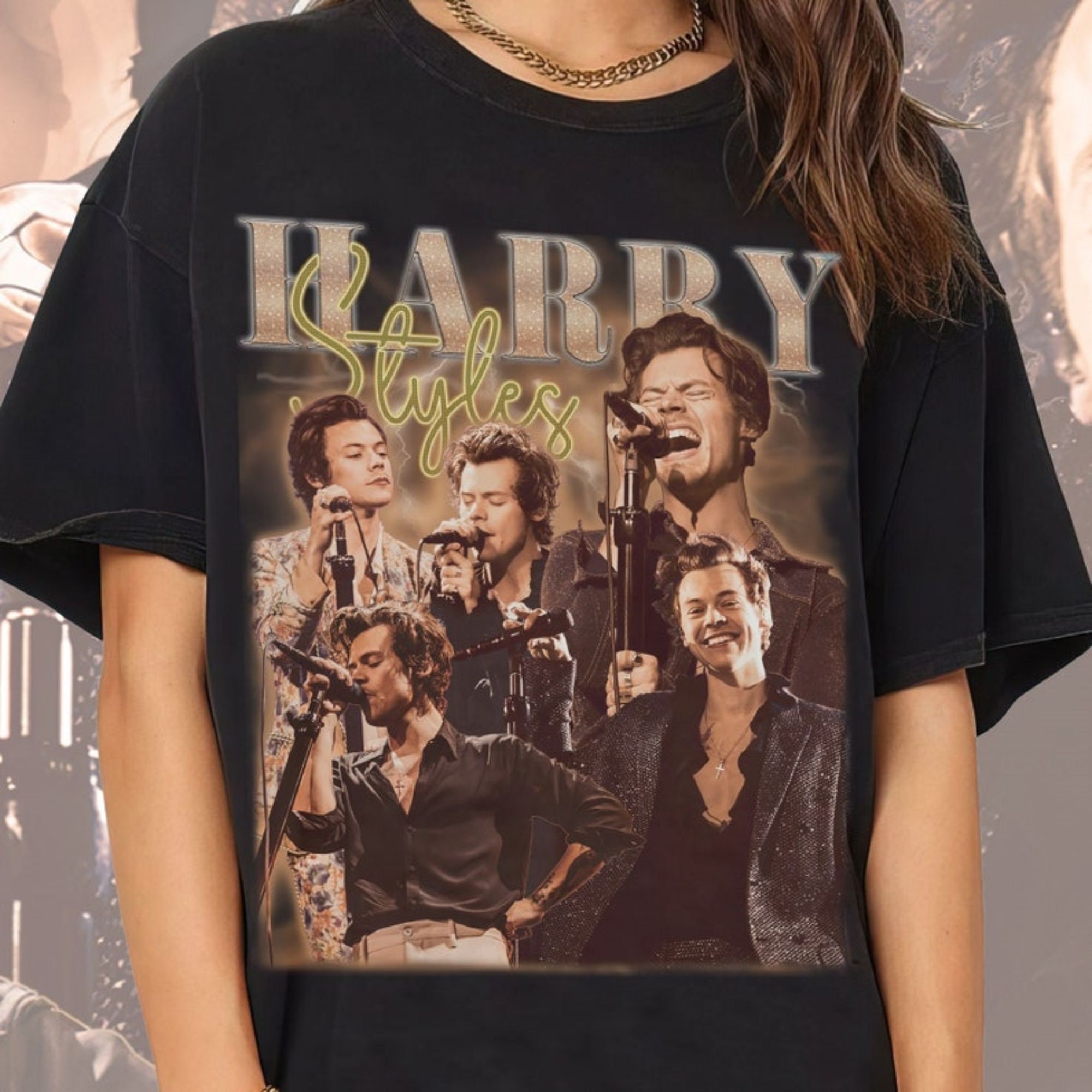 Harry Styles 90s Inspired Vintage Trending Unisex Shirt