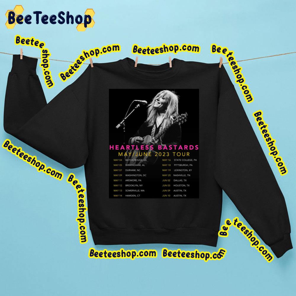 Heartless Bastards May June 2023 Tour Dates Trending Unisex Sweatshirt