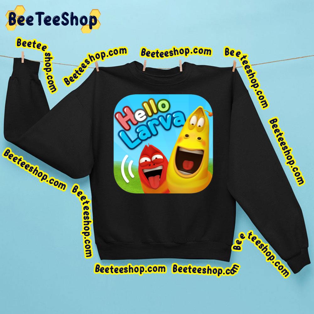 Hellow Larva Cartoon Trending Unisex Shirt