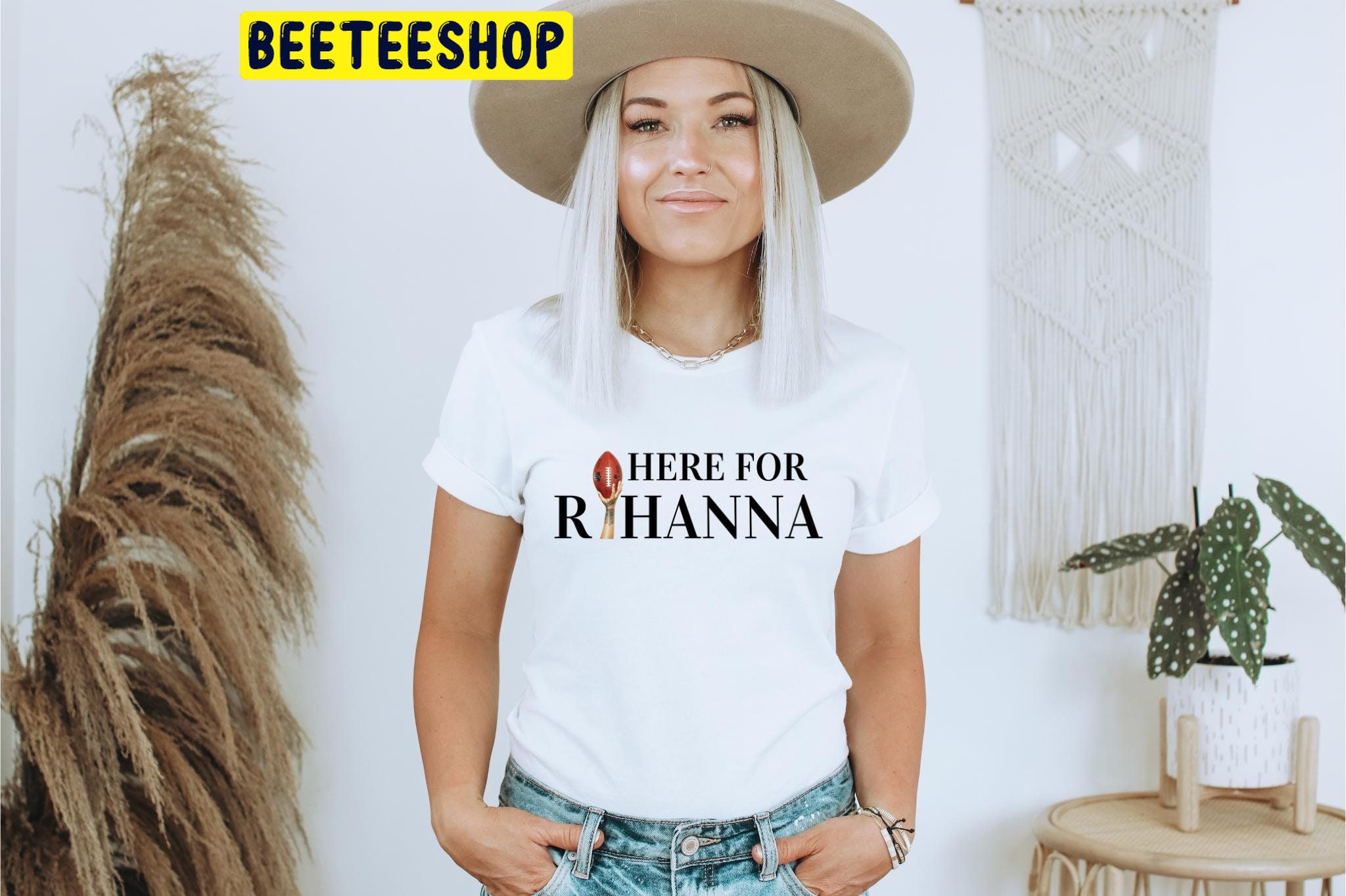 Here For Rihanna Rihanna Half Time Trending Unisex Shirt