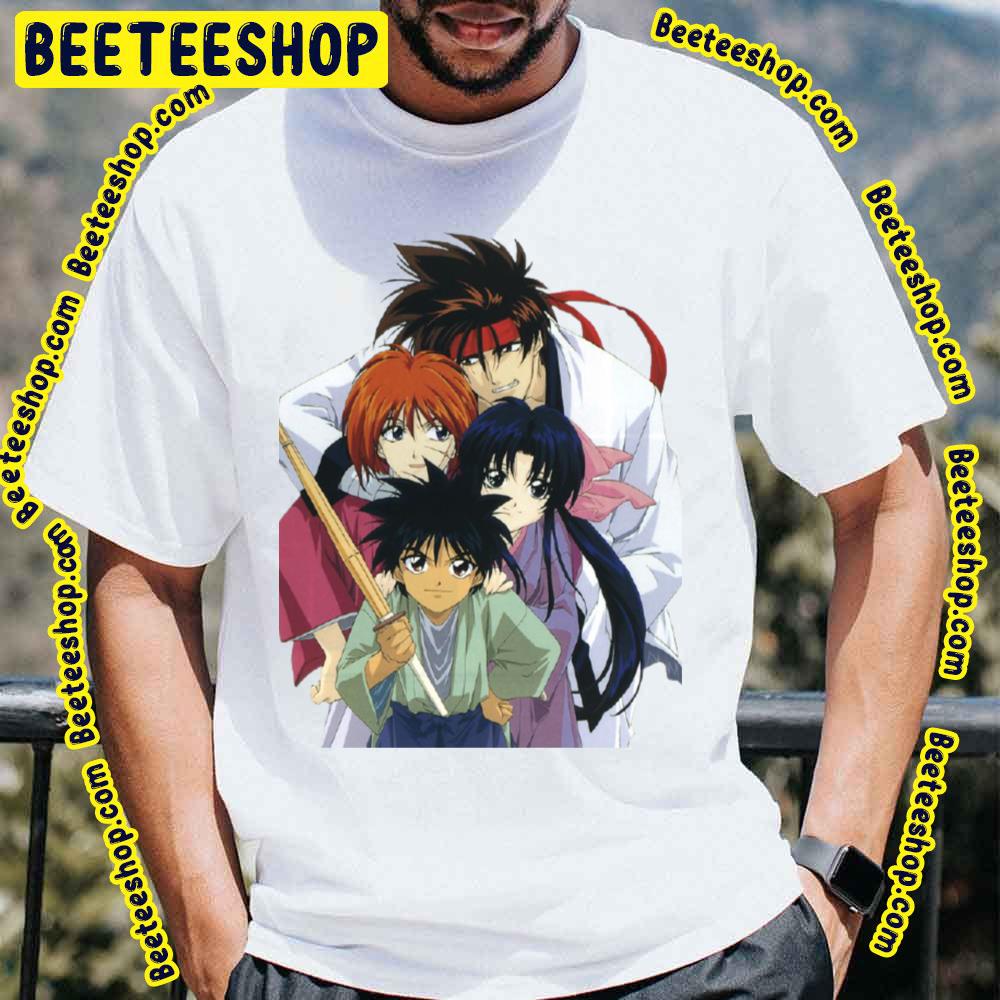 Himura Kenshin Kamiya Kaoru Myojin Yahiko Rurouni Kenshin Trending Unisex T-Shirt