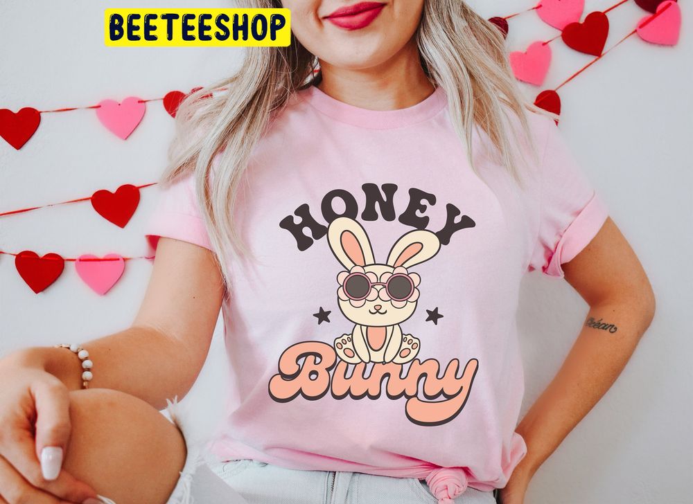 Honey Bunny Easter Vintage Trending Unisex T-Shirt