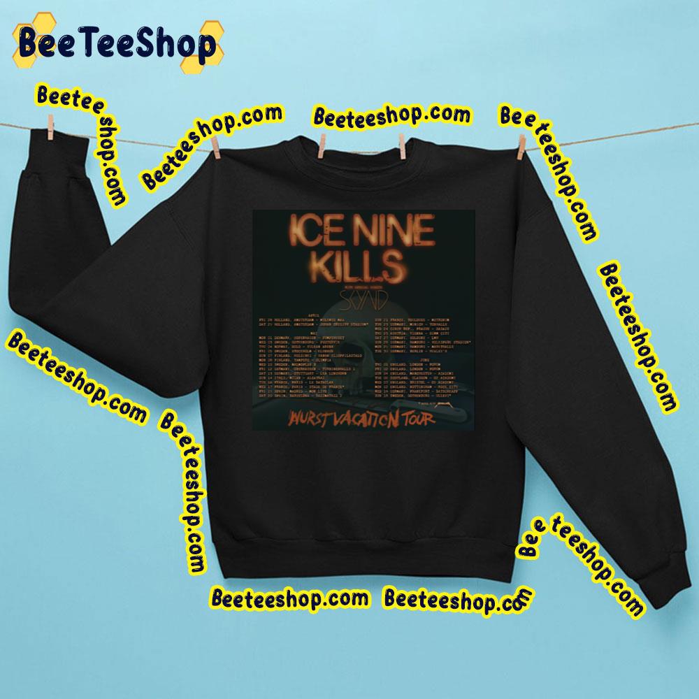 Ice Nine Kills Tour Dates Trending Unisex Shirt