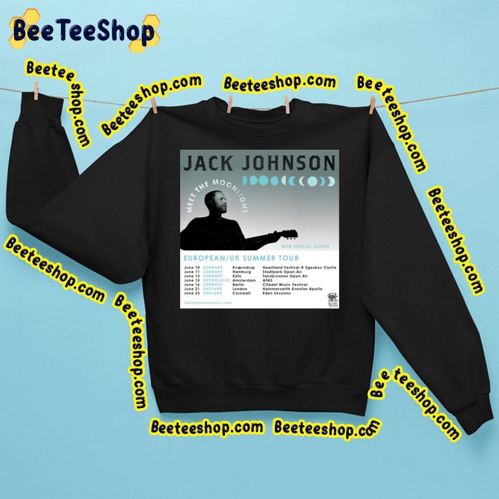 Jack Johnson Meet The Moonlight Tour Trending Unisex Shirt