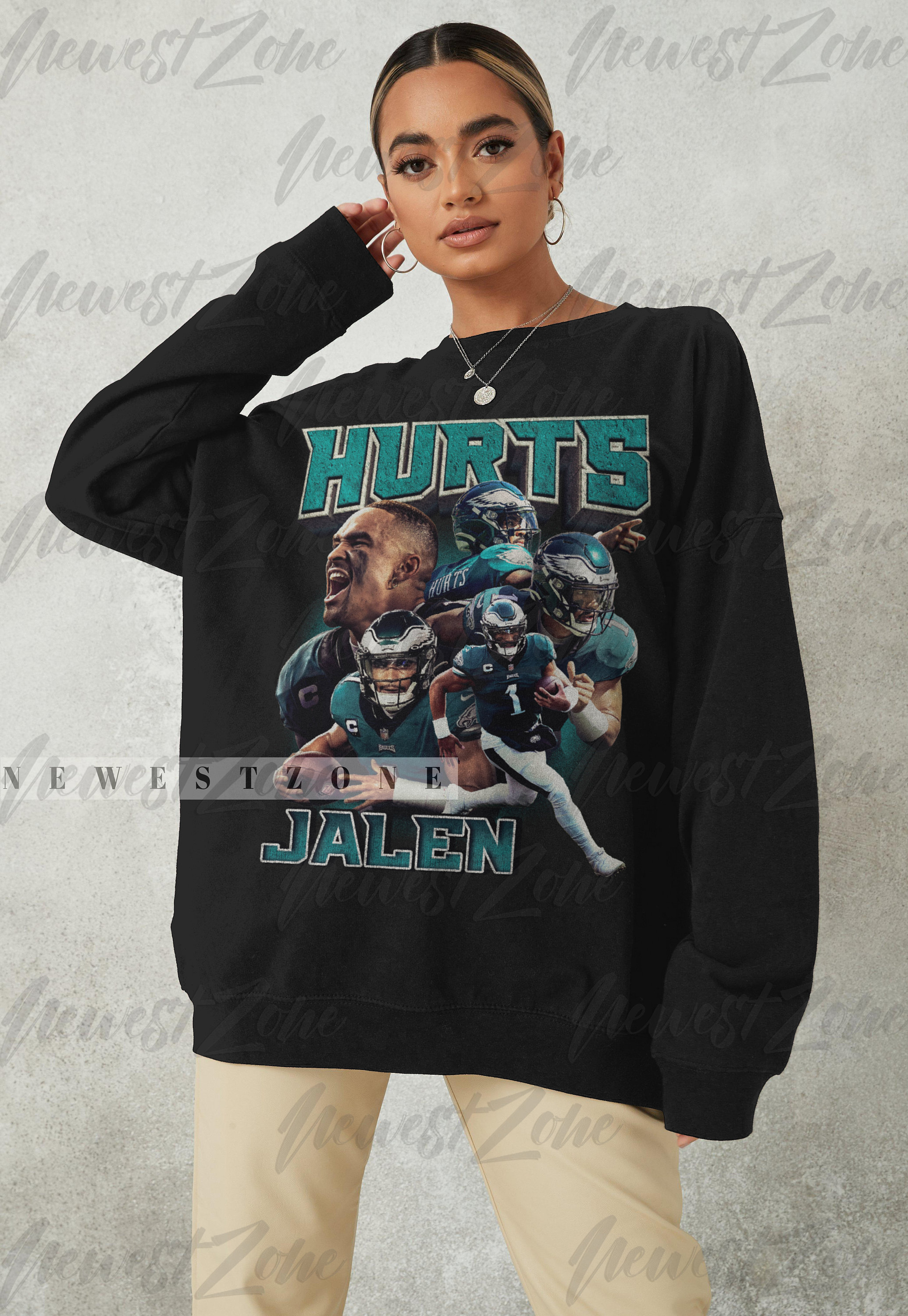 Jalen Hurts Shirt Vintage 90s Trending Unisex Shirt