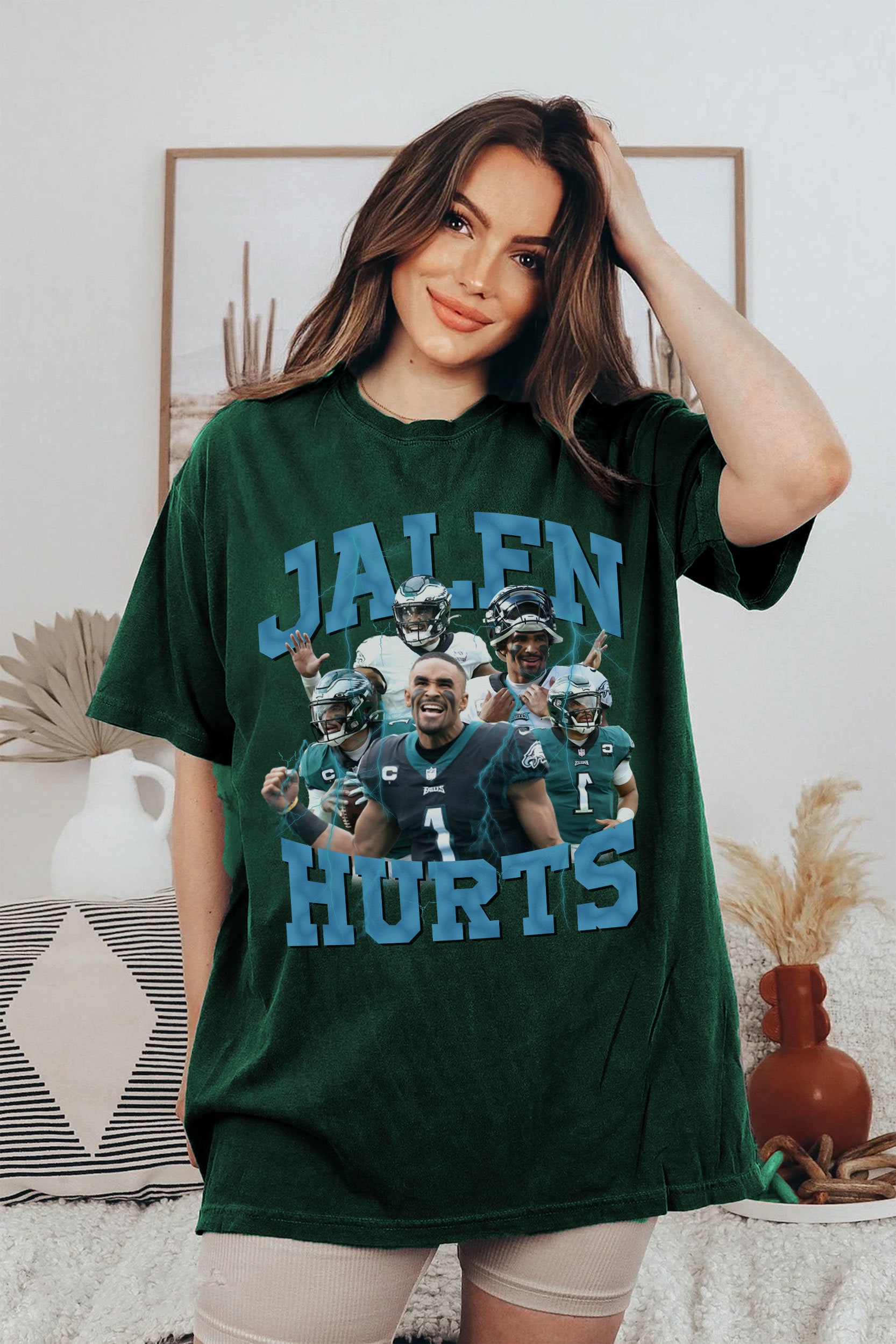 Jalen Hurts Vintage Philadelphia Football Trending Unisex Shirt