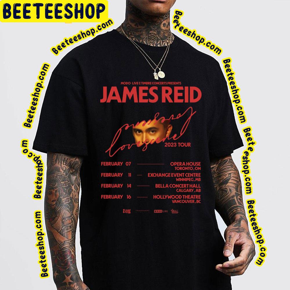 James Reid Lovescene 2023 Tour Trending Unisex T-Shirt